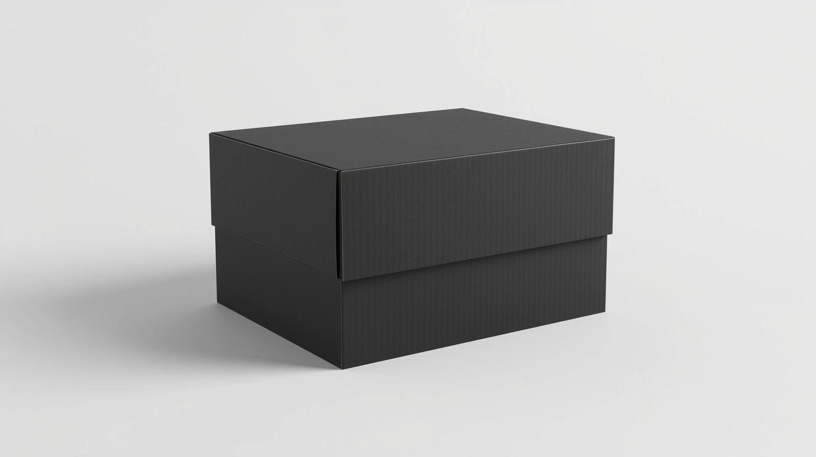 Custom Black Shipping Boxes